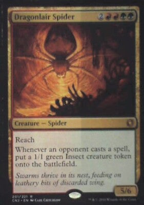 Dragonlair Spider - Conspiracy: Take the Crown: #201, MTG Nm R62