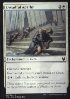 Dreadful Apathy - Theros Beyond Death: #11, Magic: The Gathering Nm R65