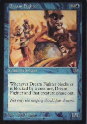 Dream Fighter - Mirage: #63, Magic: The Gathering Nm R77