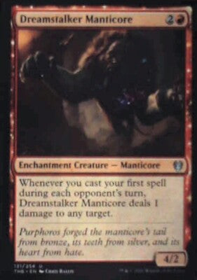 Dreamstalker Manticore - Theros Beyond Death: #131, Magic: The Gathering Nm R65