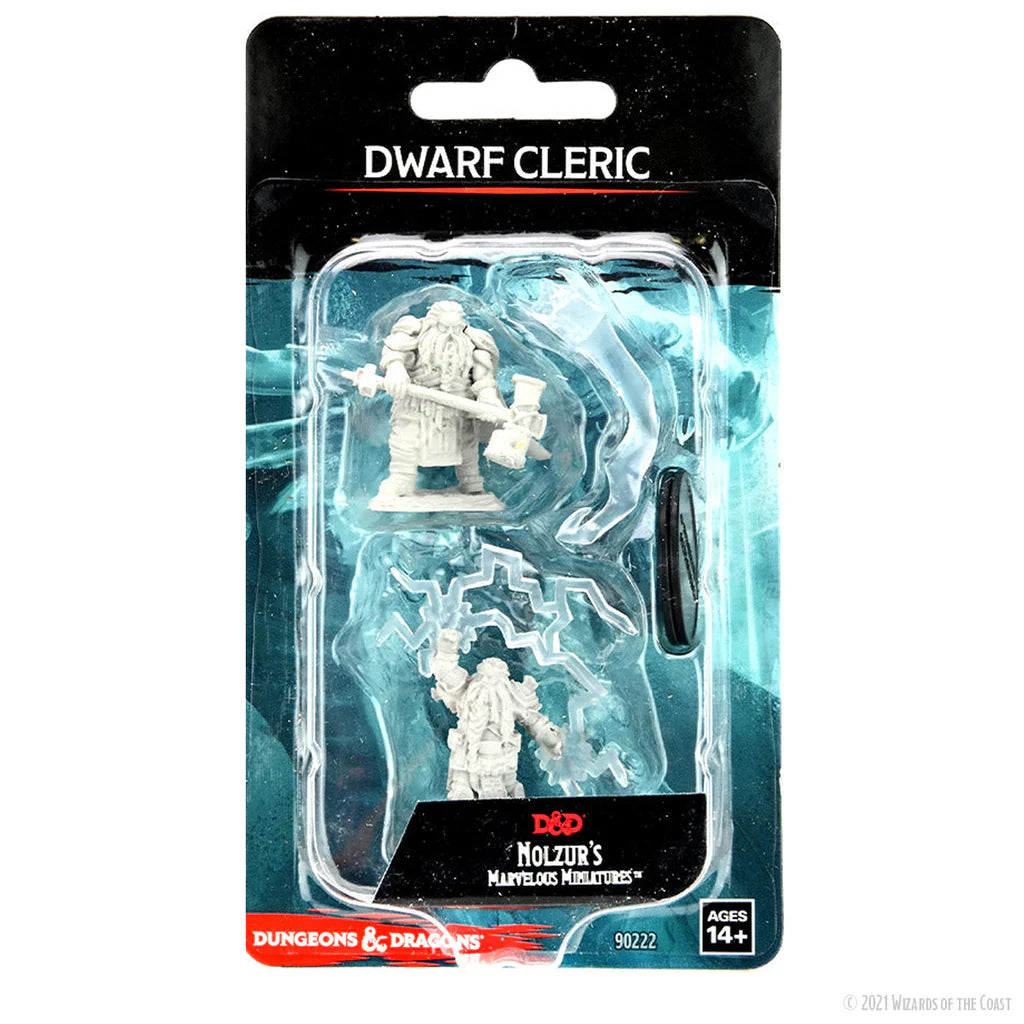 D&D Nolzur's Marvelous Miniatures: Dwarf Cleric