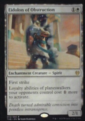 Eidolon of Obstruction - Theros Beyond Death: #12, Magic: The Gathering Nm R65