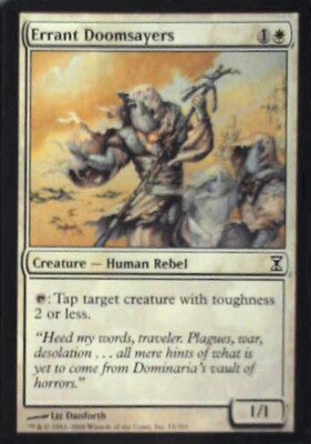 Errant Doomsayers - Time Spiral: #15, Magic: The Gathering Nm R55