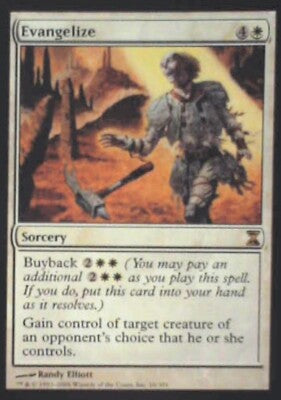 Evangelize - Time Spiral: #16, Magic: The Gathering Nm R55
