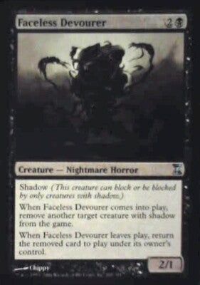 Faceless Devourer - Time Spiral: #108, Magic: The Gathering Nm R55