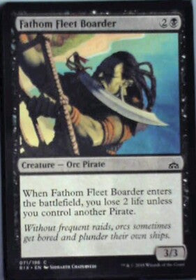 Fathom Fleet Boarder - Rivals of Ixalan: #71, Magic: The Gathering Nm R73