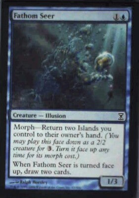 Fathom Seer - Time Spiral: #62, Magic: The Gathering Nm R55