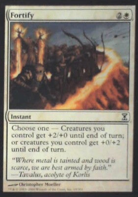 Fortify - Time Spiral: #19, Magic: The Gathering Nm R55