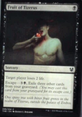 Fruit of Tizerus - Theros Beyond Death: #96, Magic: The Gathering Nm R73