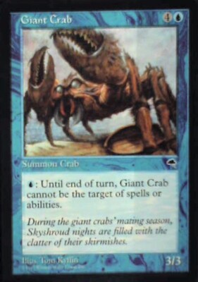 Giant Crab - Tempest: #66, Magic: The Gathering Nm R55