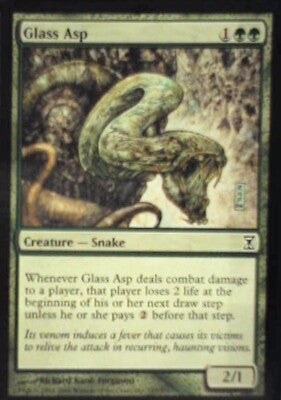 Glass Asp - Time Spiral: #197, Magic: The Gathering Nm R55