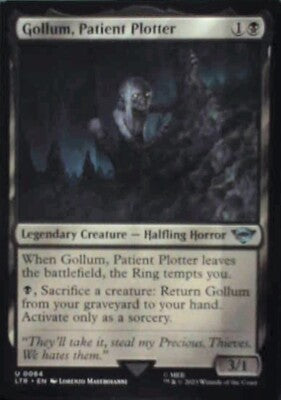 Gollum, Patient Plotter: #84, Magic: The Gathering Nm R73