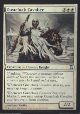 Gustcloak Cavalier - Time Spiral: #22, Magic: The Gathering Nm R55