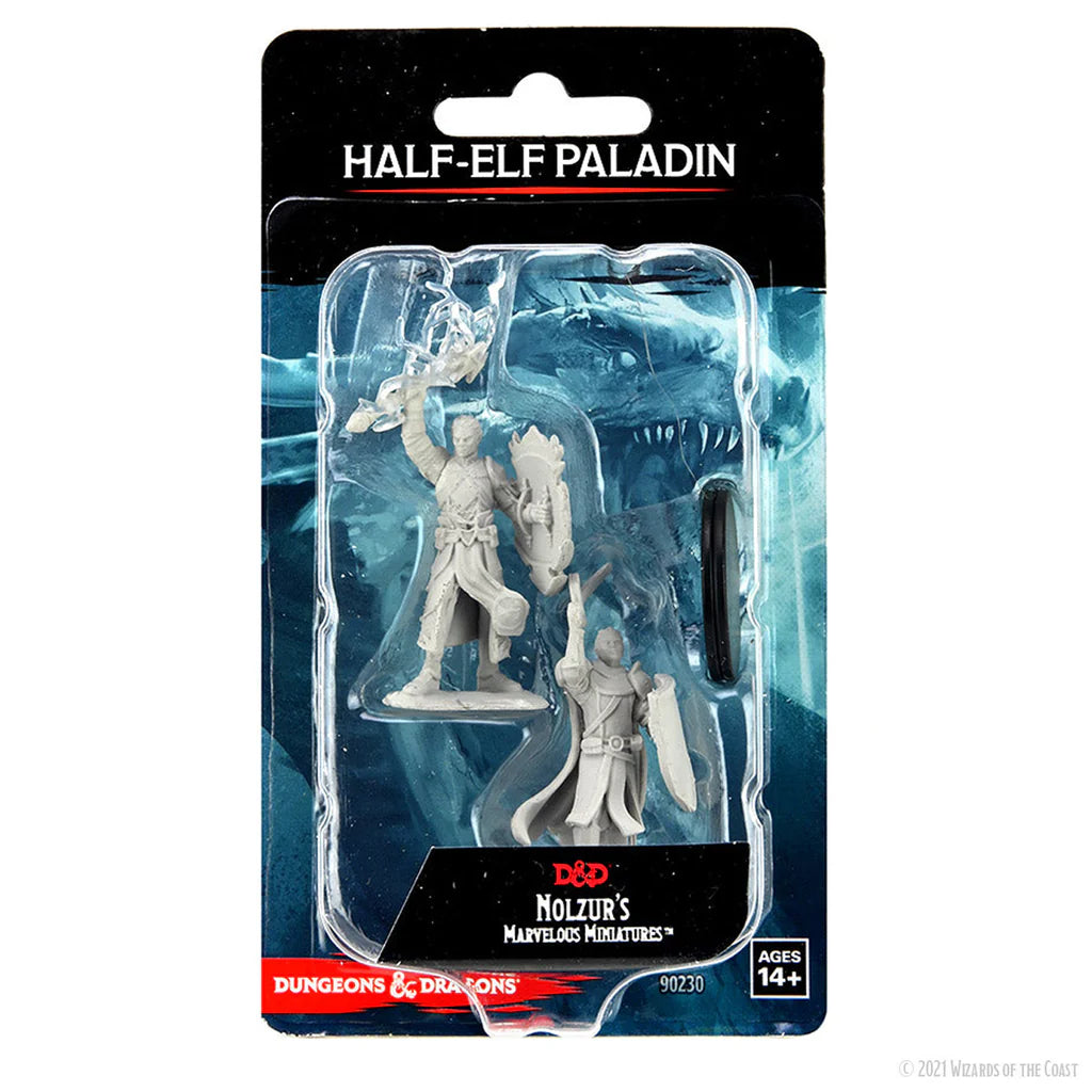 D&D Nolzur's Marvelous Miniatures: Half-Elf Paladin