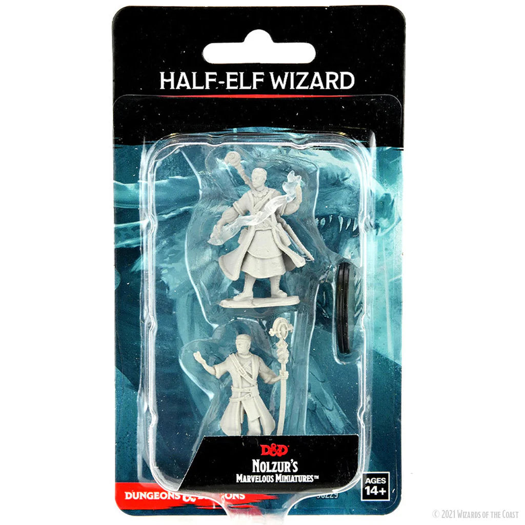 D&D Nolzur's Marvelous Miniatures: Half-Elf Wizard