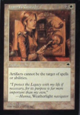 Hanna's Custody - Tempest: #22, Magic: The Gathering Nm R55