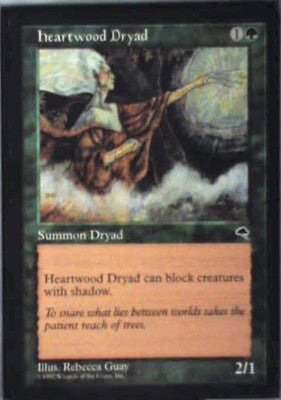 Heartwood Dryad - Tempest: #231, Magic: The Gathering Nm R55