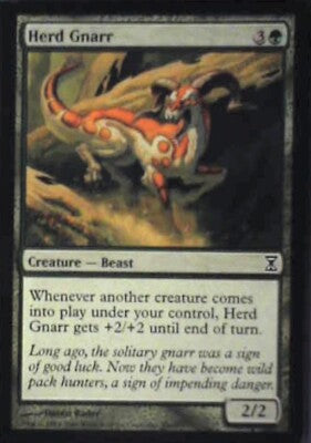 Herd Gnarr - Time Spiral: #200, Magic: The Gathering Nm R55