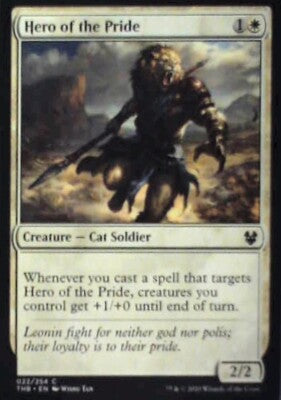 Hero of the Pride - Theros Beyond Death: #22, Magic: The Gathering Nm R65