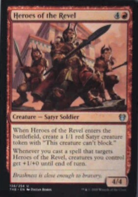 Heroes of the Revel - Theros Beyond Death: #138, Magic: The Gathering Nm R65