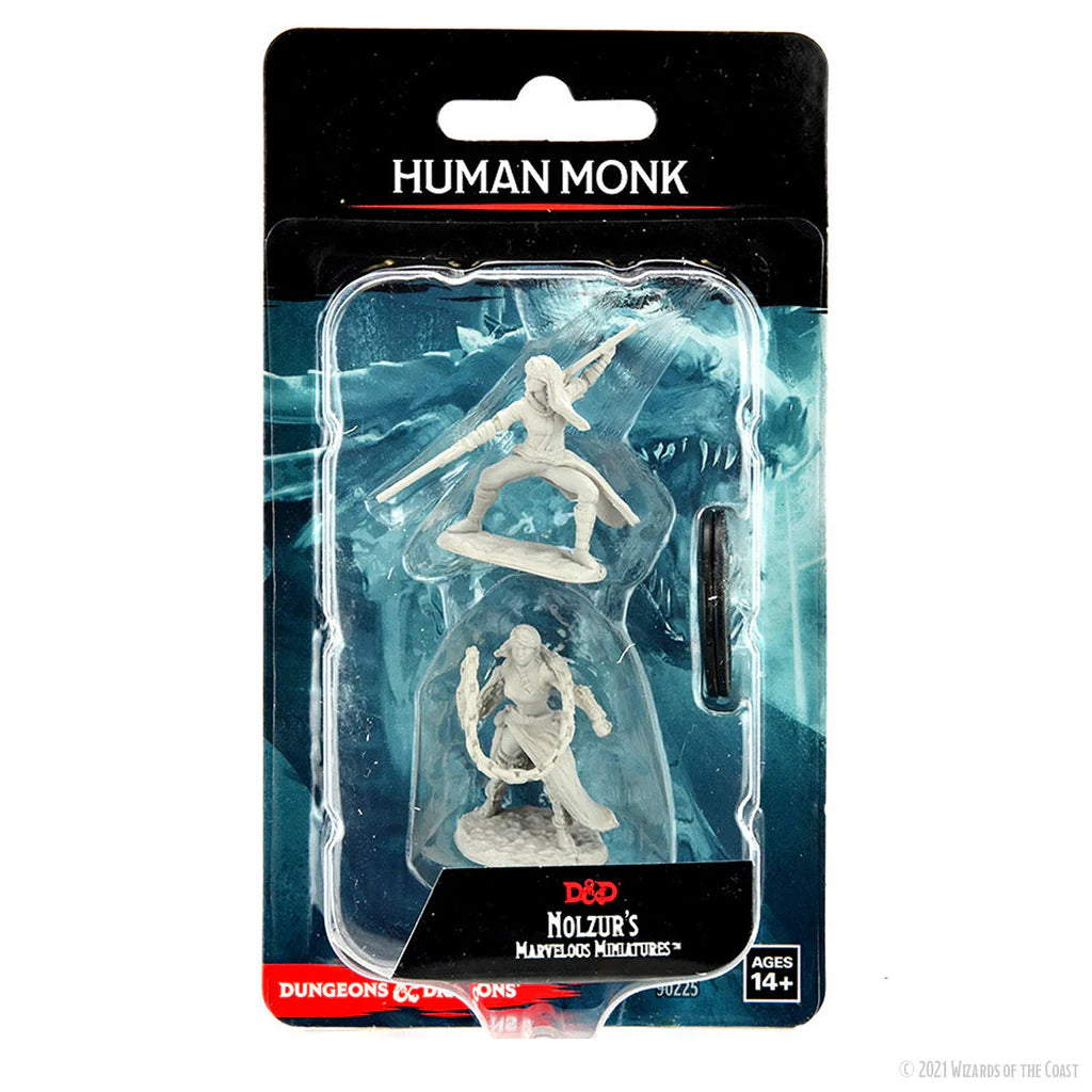 D&D Nolzur's Marvelous Miniatures: Human Monk