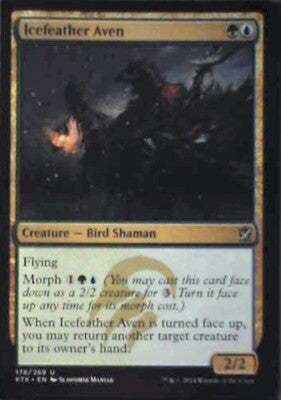 Icefeather Aven - Khans of Tarkir: #178, Magic: The Gathering