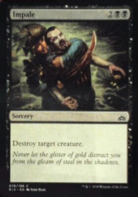 Impale - Rivals of Ixalan: #76, Magic: The Gathering Nm R73