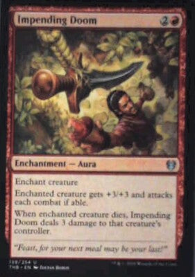 Impending Doom - Theros Beyond Death: #139, Magic: The Gathering Nm R65