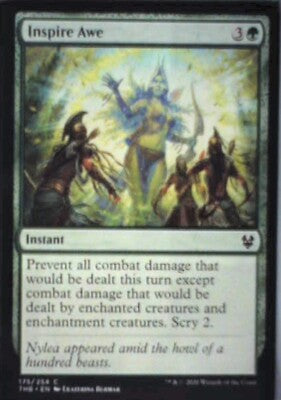 Inspire Awe - Theros Beyond Death: #175, Magic: The Gathering Nm R65