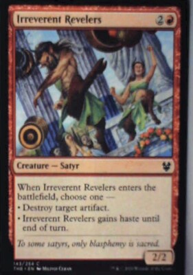 Irreverent Revelers - Theros Beyond Death: #143, Magic: The Gathering Nm R65