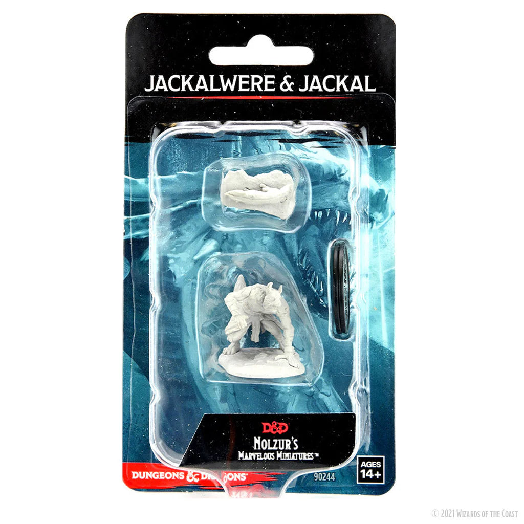 D&D Nolzur's Marvelous Miniatures: Jackalwere & Jackal
