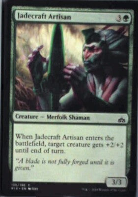 Jadecraft Artisan - Rivals of Ixalan: #135, Magic: The Gathering Nm R65