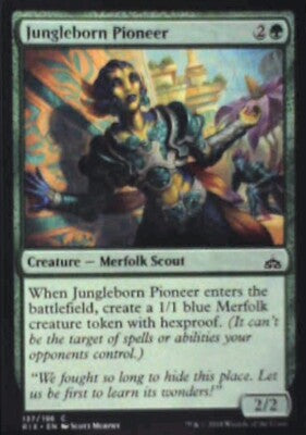 Jungleborn Pioneer - Rivals of Ixalan: #137, Magic: The Gathering Nm R65