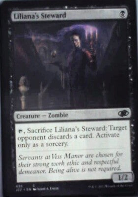 Liliana's Steward - Jumpstart 2022: #436, Magic: The Gathering Nm R73