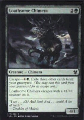Loathsome Chimera - Theros Beyond Death: #177, Magic: The Gathering Nm R65