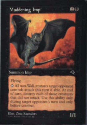 Maddening Imp - Tempest: #143, Magic: The Gathering Nm R55
