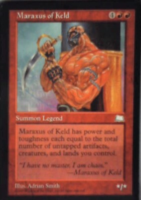Maraxus of Keld - Weatherlight: #111, Magic: The Gathering Lp R45
