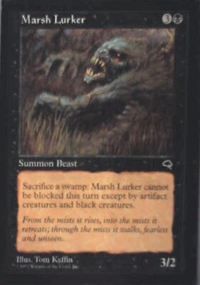 Marsh Lurker - Tempest: #144, Magic: The Gathering Nm R55