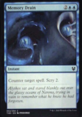 Memory Drain - Theros Beyond Death: #54, Magic: The Gathering Nm R65