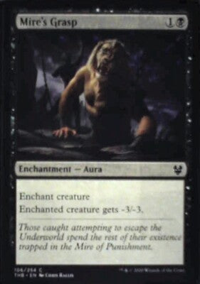Mire's Grasp - Theros Beyond Death: #106, Magic: The Gathering Nm R65