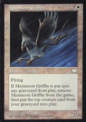 Mistmoon Griffin - Weatherlight: #21, Magic: The Gathering Lp R45