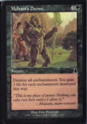 Multani's Decree - Urza's Destiny: #114, Magic: The Gathering Lp R45