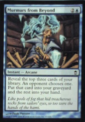 Murmurs from Beyond - Saviors of Kamigawa: #47, Magic: The Gathering Nm R76