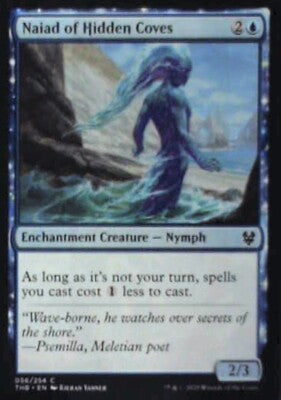 Naiad of Hidden Coves - Theros Beyond Death: #56, Magic: The Gathering Nm R65