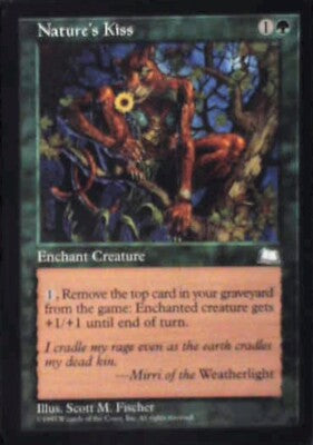 Nature's Kiss - Weatherlight: #136, Magic: The Gathering Lp R45