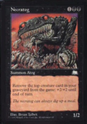 Necratog - Weatherlight: #76, Magic: The Gathering Lp R45