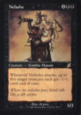 Nefashu - Scourge: #70, Magic: The Gathering Nm R76