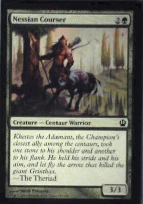 Nessian Courser - Theros: #165, Magic: The Gathering Nm R65
