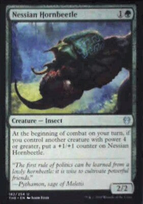 Nessian Hornbeetle - Theros Beyond Death: #182, Magic: The Gathering Nm R65