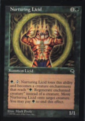 Nurturing Licid - Tempest: #242, Magic: The Gathering Nm R55
